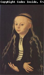 Lucas Cranach Portrait Supposed to Be of Magdalena Luther (mk05)